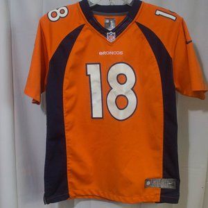 NFL Peyton Manning Denver Broncos Jersey Nike Size Large Youth 14/16